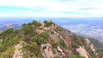 도봉산 등산코스 지도 둘레길 다락능선 코스_8