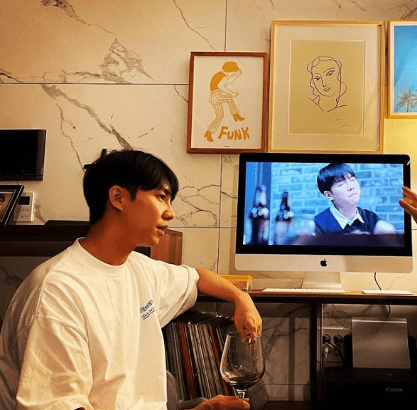 이승기 결혼 전 마지막 와인