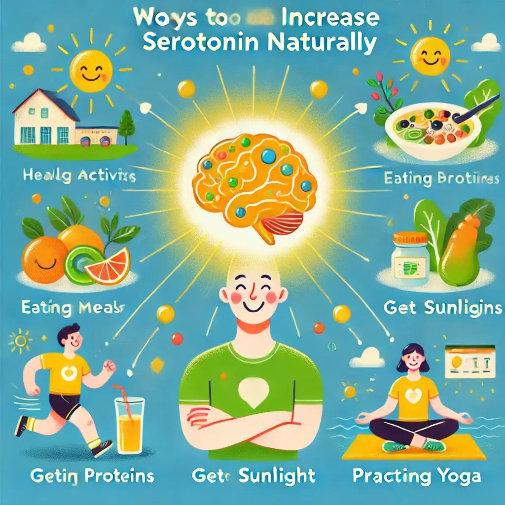세로토닌을 높이는 방법