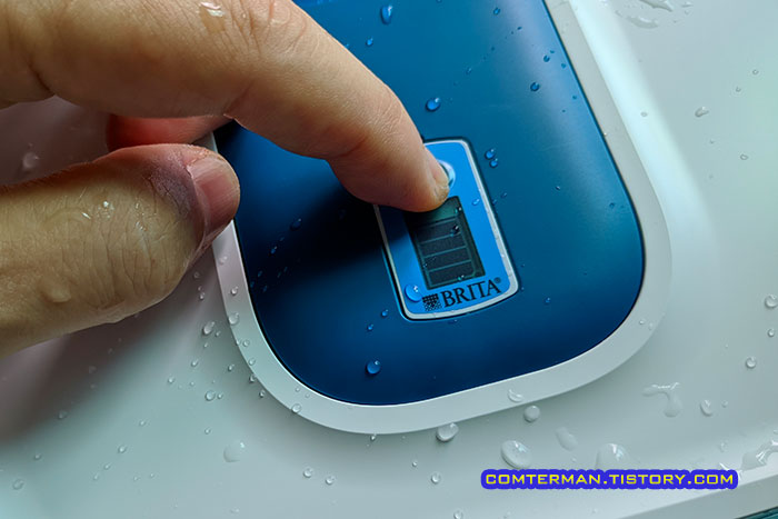 브리타 플로우 정수기 인디케이터