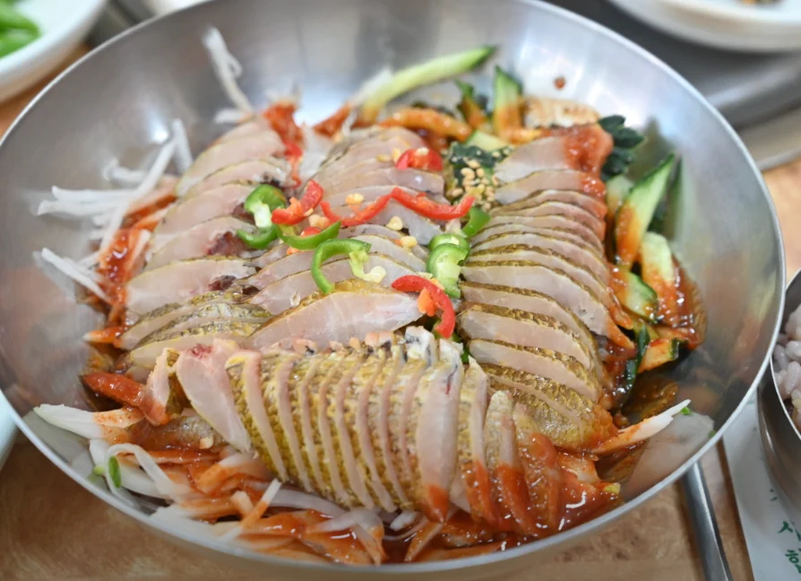 우도자리돔물회 태종대