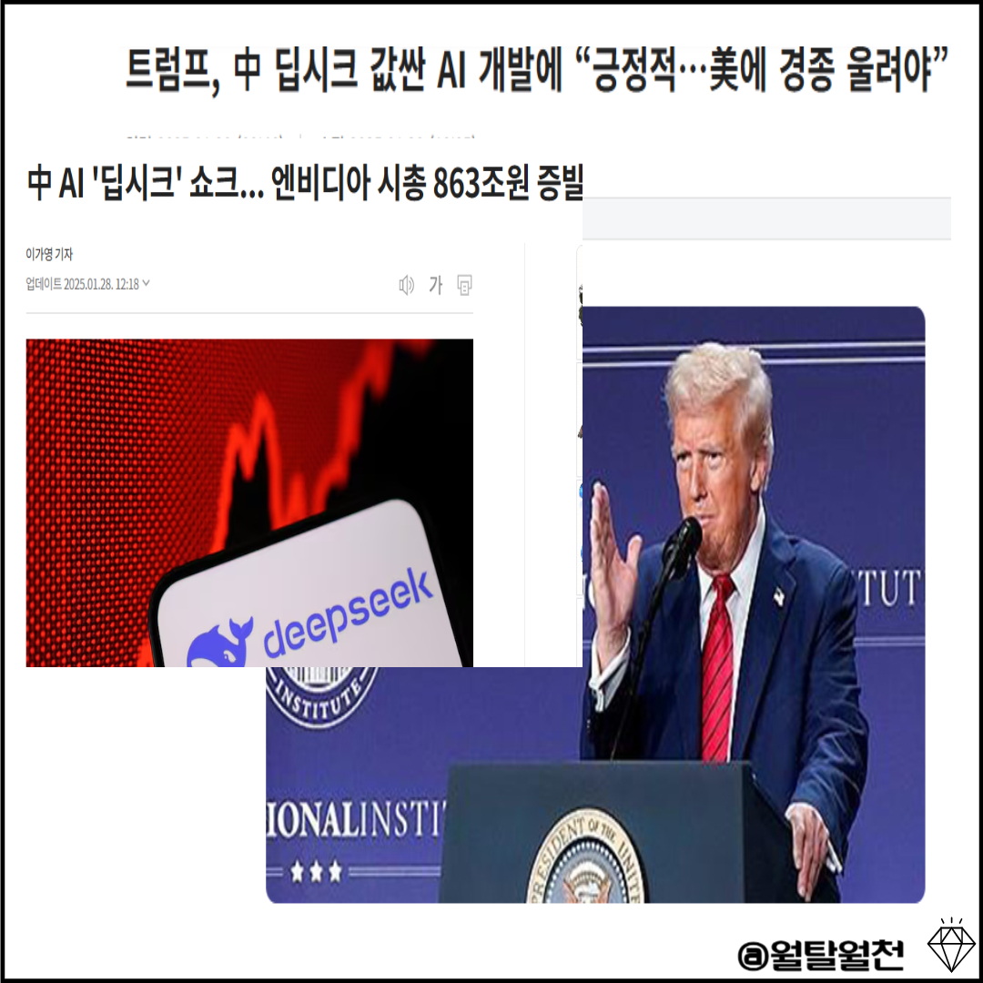 딥시크쇼크 엔비디아 시총 증발
