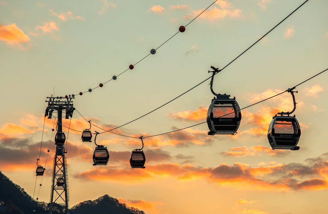 삼악산케이블카사진