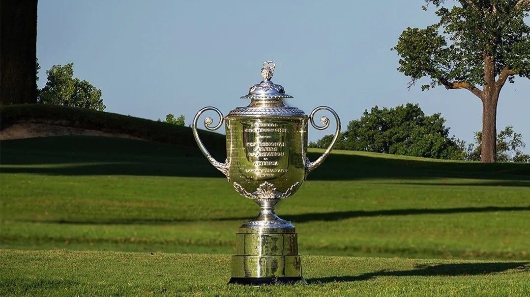 PGA 챔피언십의 우승 트로피 Wanamaker