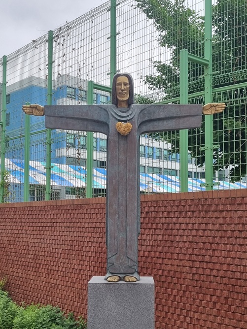 동작동성당 예수성심상