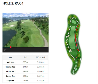 푸른솔GC마운틴/힐_2홀