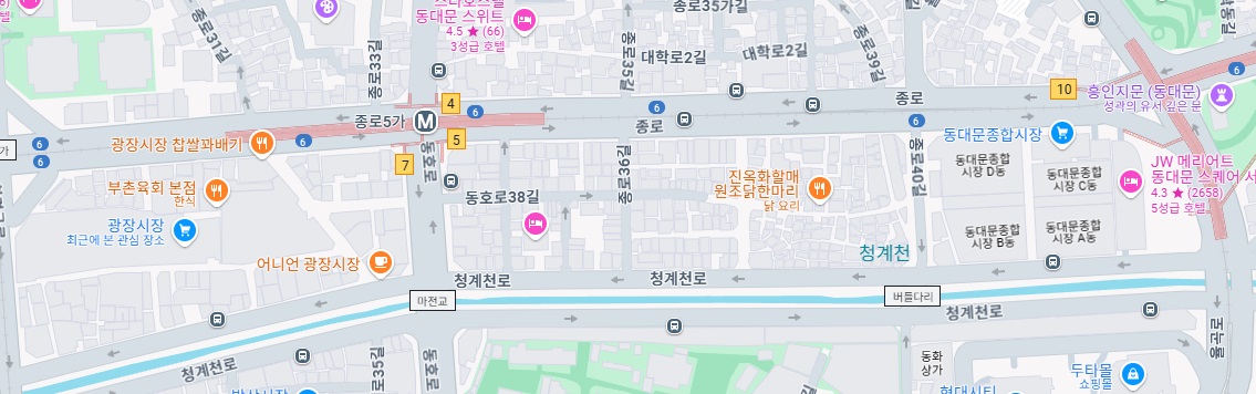 종로5가광장시장.약국거리