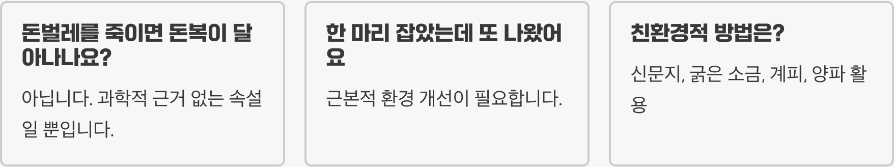 돈벌레 완벽 종합 가이드 &ndash; 원인, 퇴치법, 예방까지 한눈에