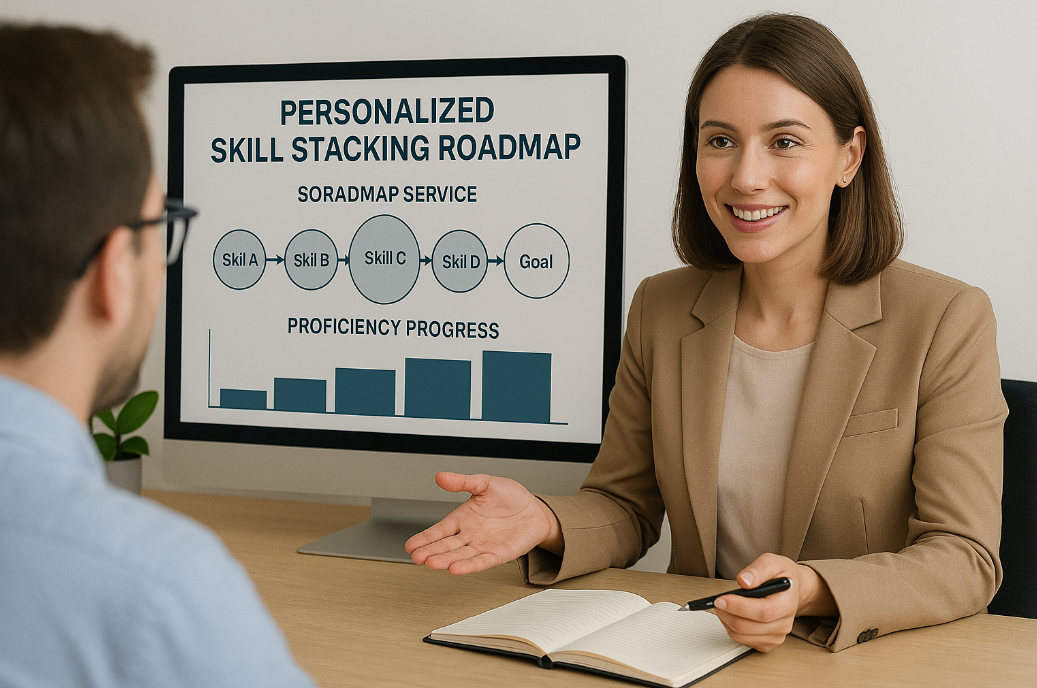 개인 맞춤 스킬스태킹 로드맵 서비스로 프리미엄 컨설팅
