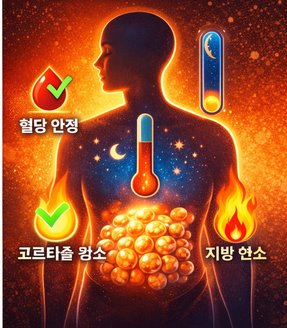 야식을 줄일수록 공복혈당이 회복되는 이유!