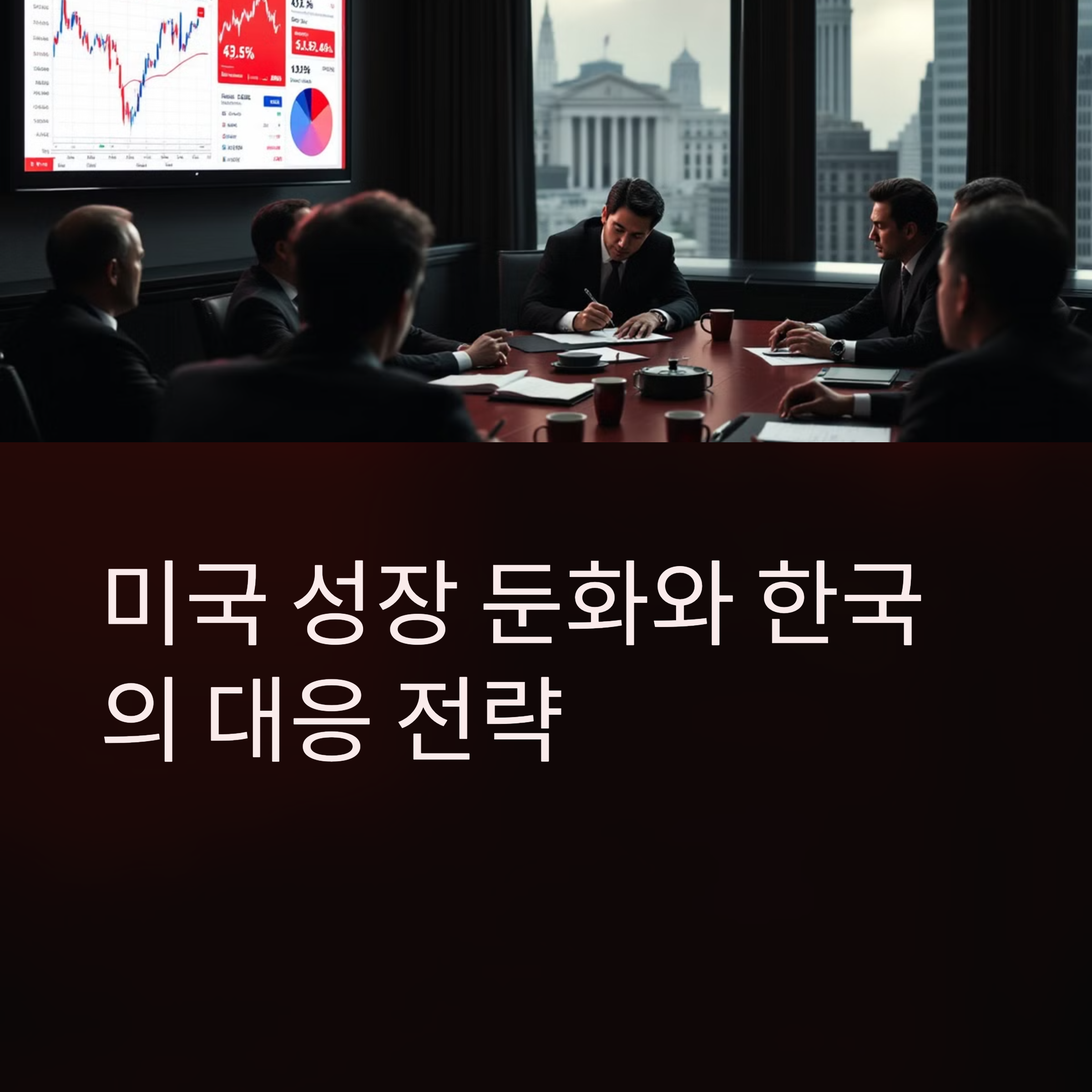 미국 성장 둔화와 한국의 대응 전략: 연준 정책이 우리 경제에 미치는 영향