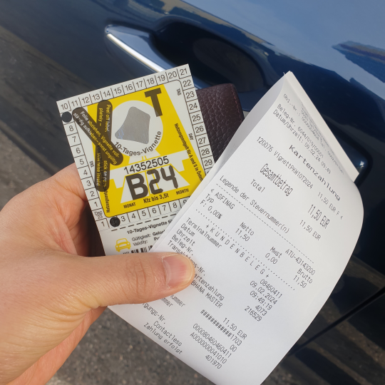 오스트리아 고속도로 통행료 통행권 - 비넷(Vignett)