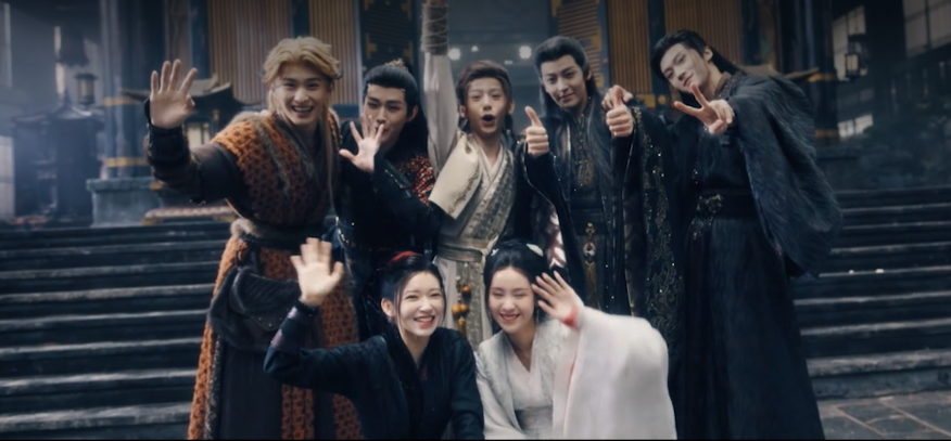 대몽귀리 배우들