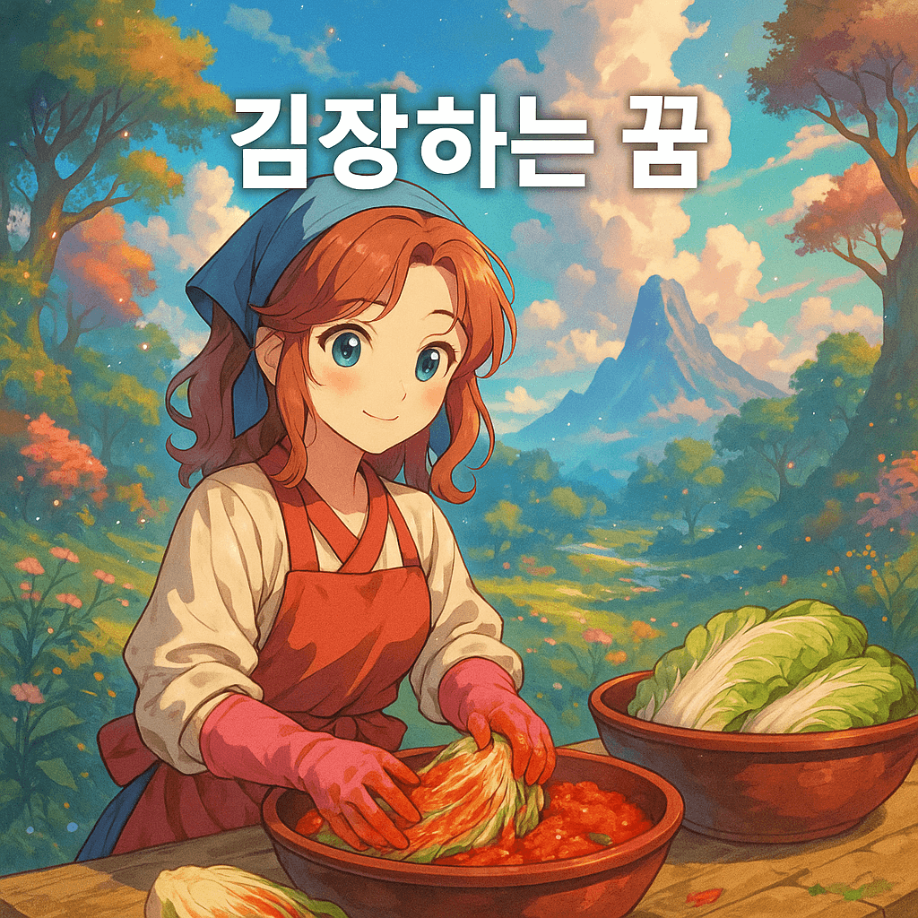 김장하는 꿈 해몽