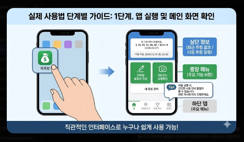 동행복권 어플 사용법 [2026 모바일 구매] 복똑방 앱 설치 및 단계별 이용 가이드