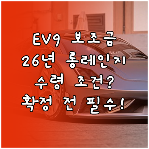 2026년 EV9 롱레인지 4WD 1..