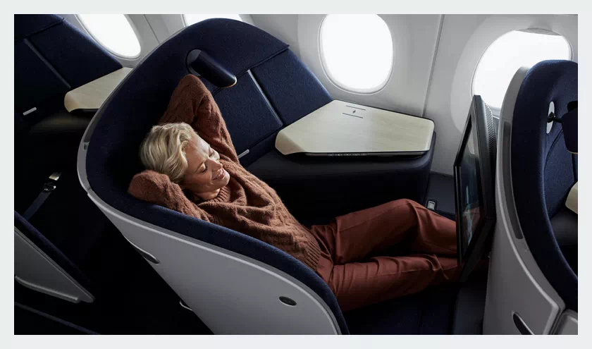 핀에어 비즈니스 클래스 좌석의