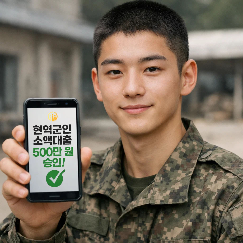 현역군인대출 승인 사례