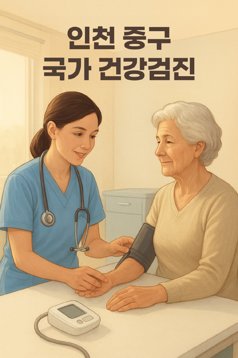 인천 중구 국가건강검진 이미지
