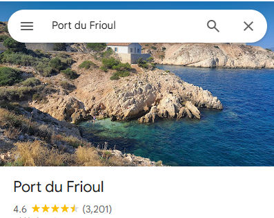 마르세유 프리울성 (구글 지도)