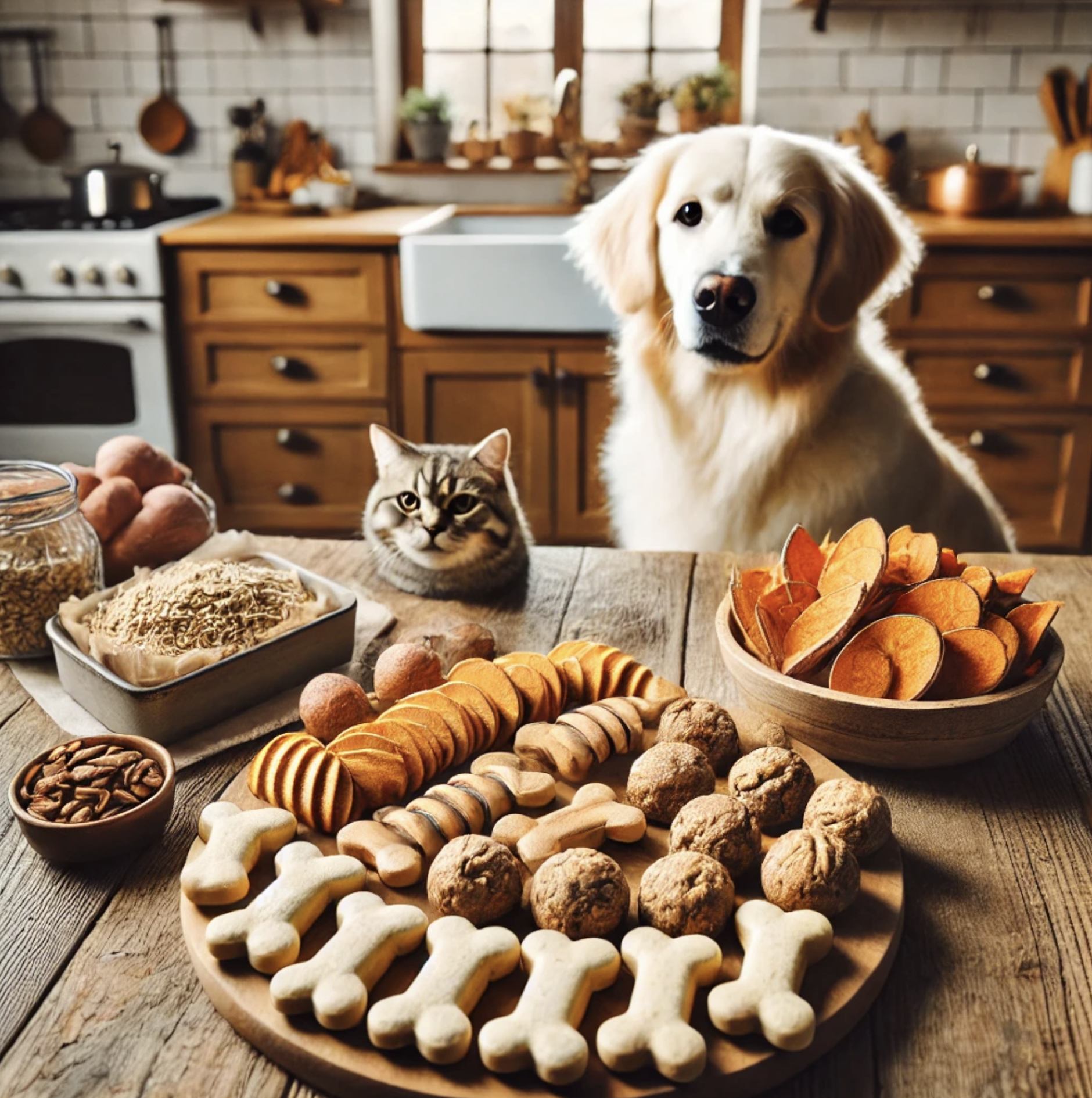 반려동물을 위한 건강한 간식 레시피