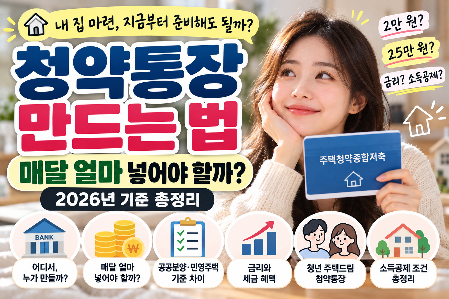 청약통장 만드는 법