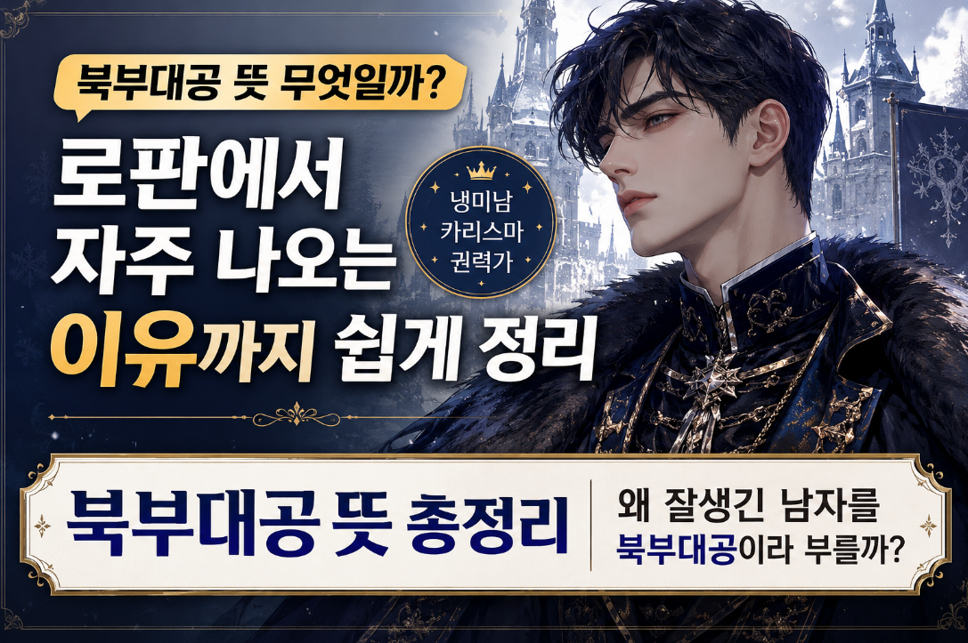 북부대공 뜻 유래｜로판 잘생긴 남자 대표 캐릭터 성격, 특징까지