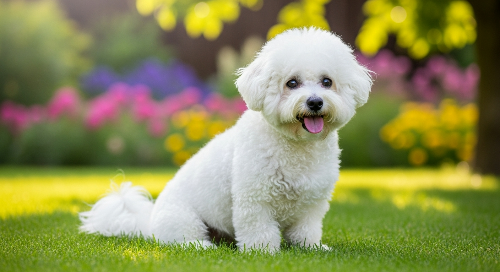 비숑프리제 개 사진