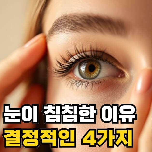 눈이 침침해지는 이유