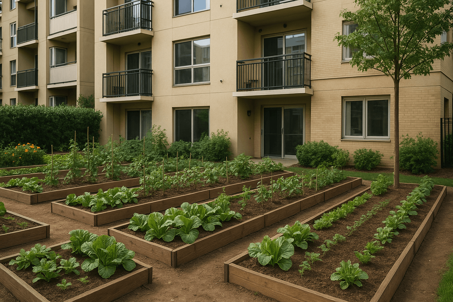 아파트텃밭