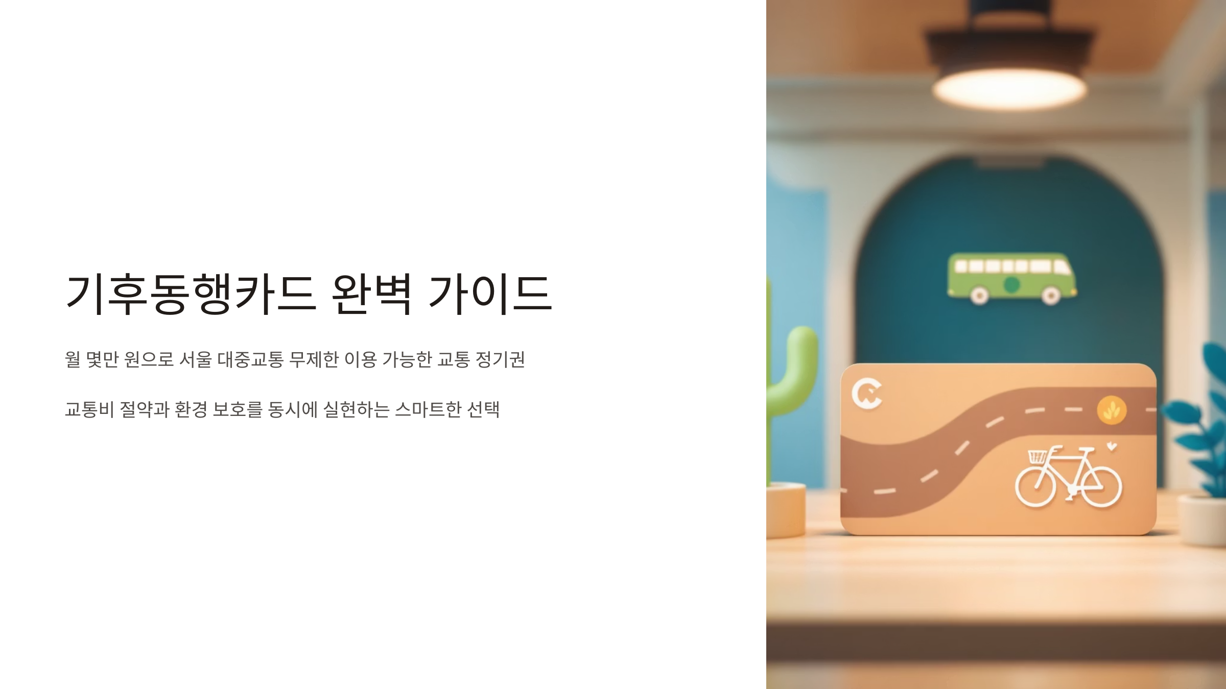 기후동행카드