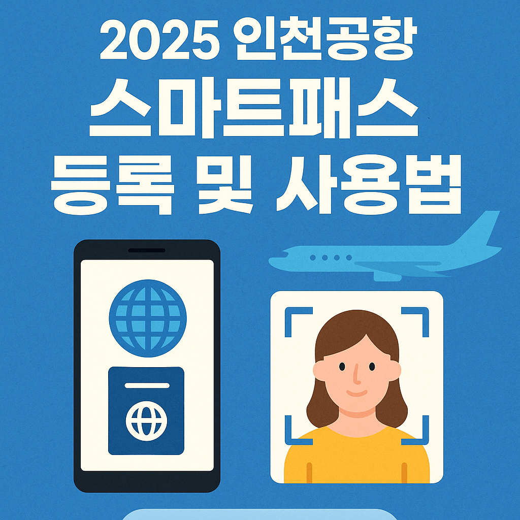 2025 인천공항 스마트패스 등록 및 사용법 완벽 가이드
