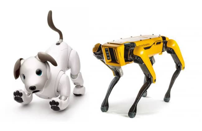 소니 아이보 vs 보스턴 다이내믹스 스팟