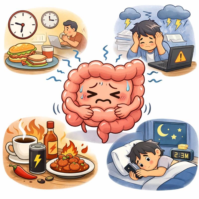 장이 예민해질 때 가장 먼저 점검할 습관