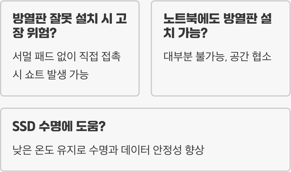 M.2 NVMe SSD 발열, 방열판은 선택이 아닌 필수일까?