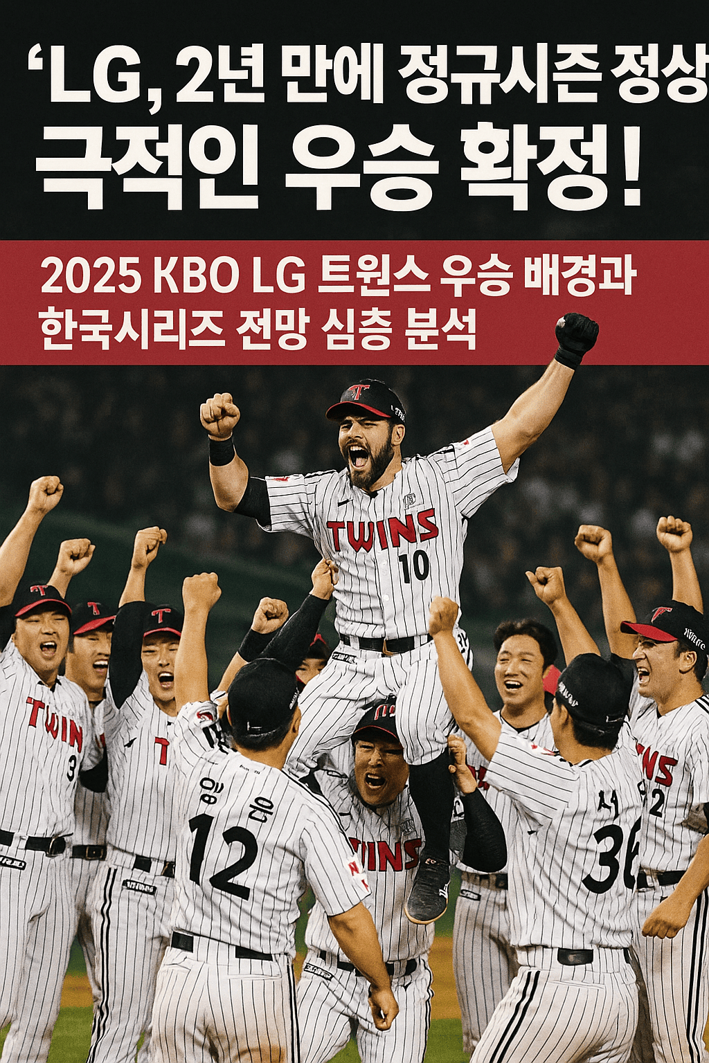 lg2년만에정규시즌정상