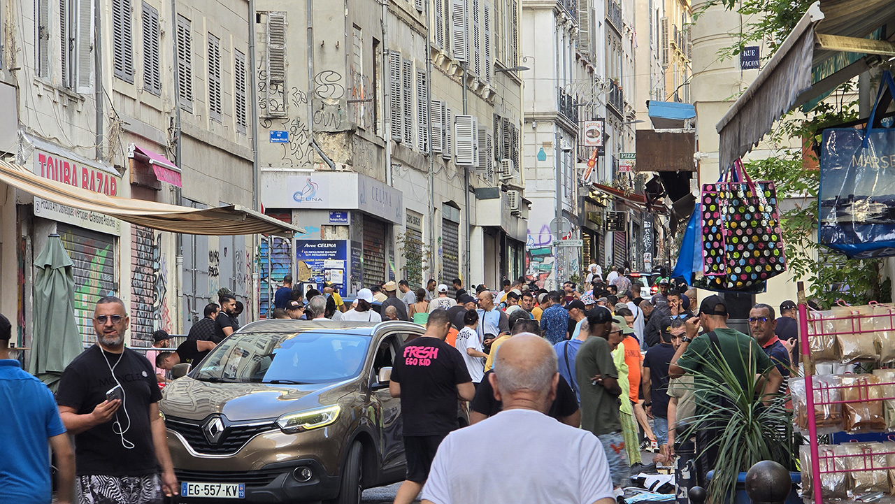 마르세유 길거리 시장