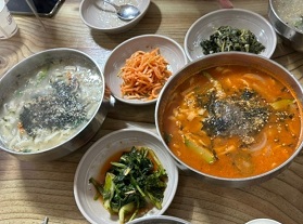 감자옹심이-장칼국수