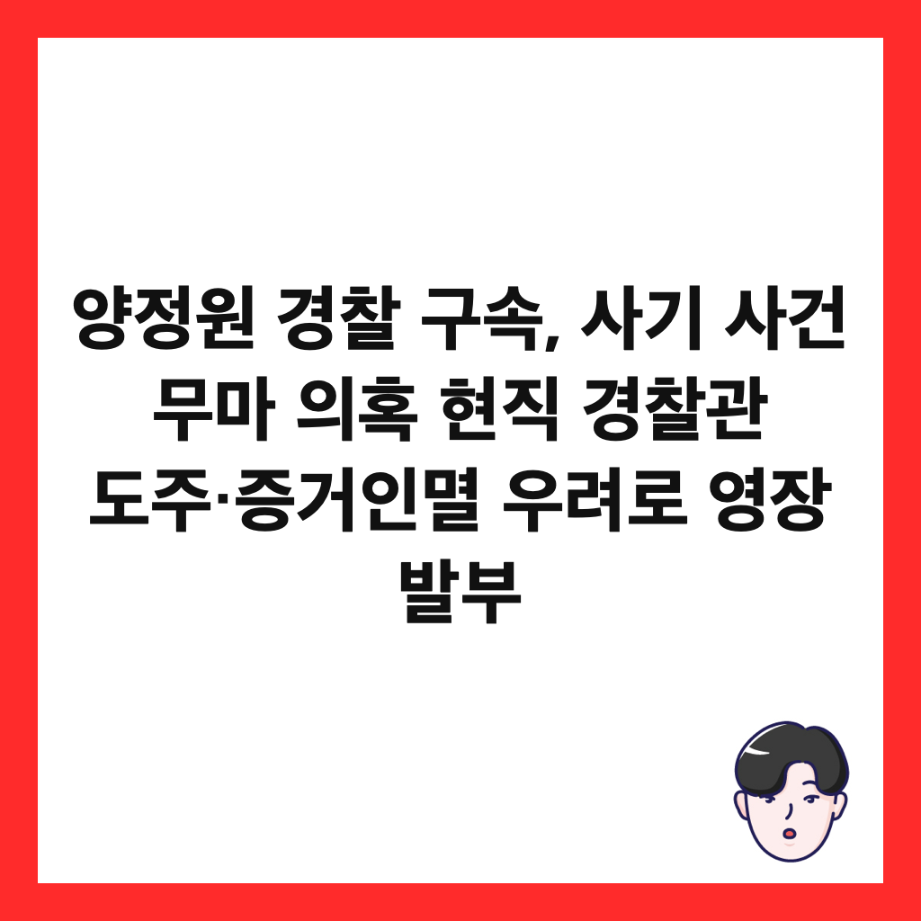 ์์ ์ ๊ฒฝ์ฐฐ ๊ตฌ์, ์ฌ๊ธฐ ์ฌ๊ฑด ๋ฌด๋ง ์ํน ํ์ง ๊ฒฝ์ฐฐ๊ด ๋์ฃผ·์ฆ๊ฑฐ์ธ๋ฉธ ์ฐ๋ ค๋ก ์์ฅ ๋ฐ๋ถ ์ธ๋ค์ผ
