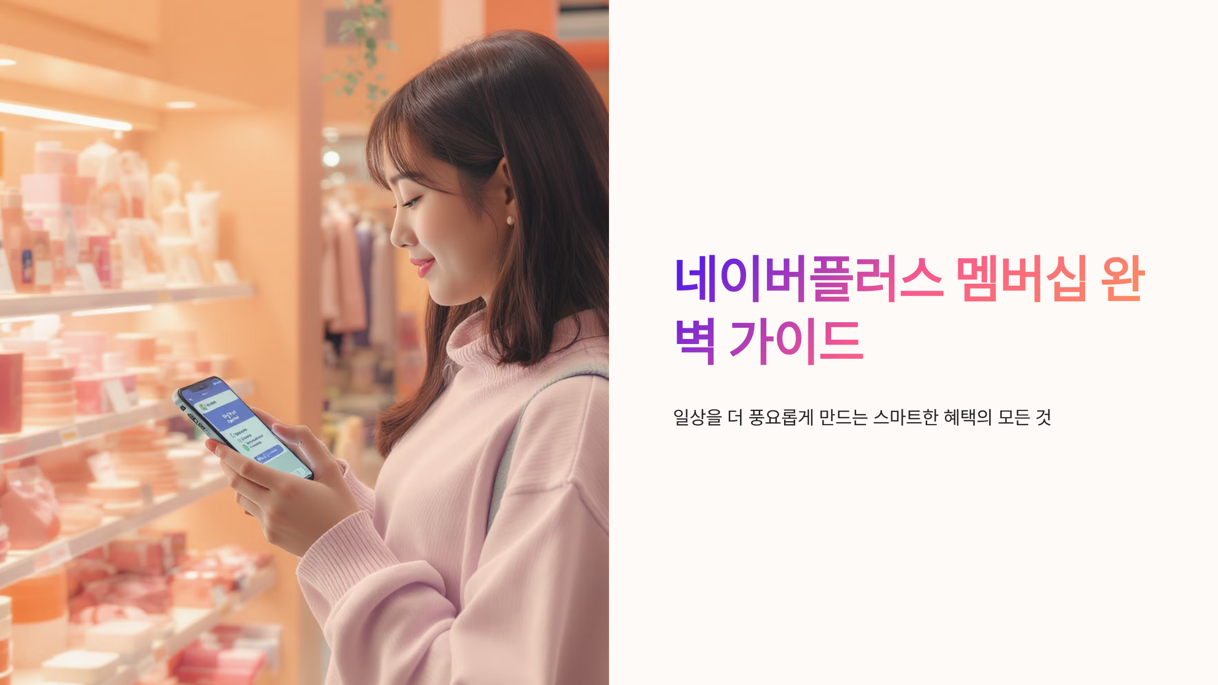 네이버플러스 멤버십 완벽 활용법