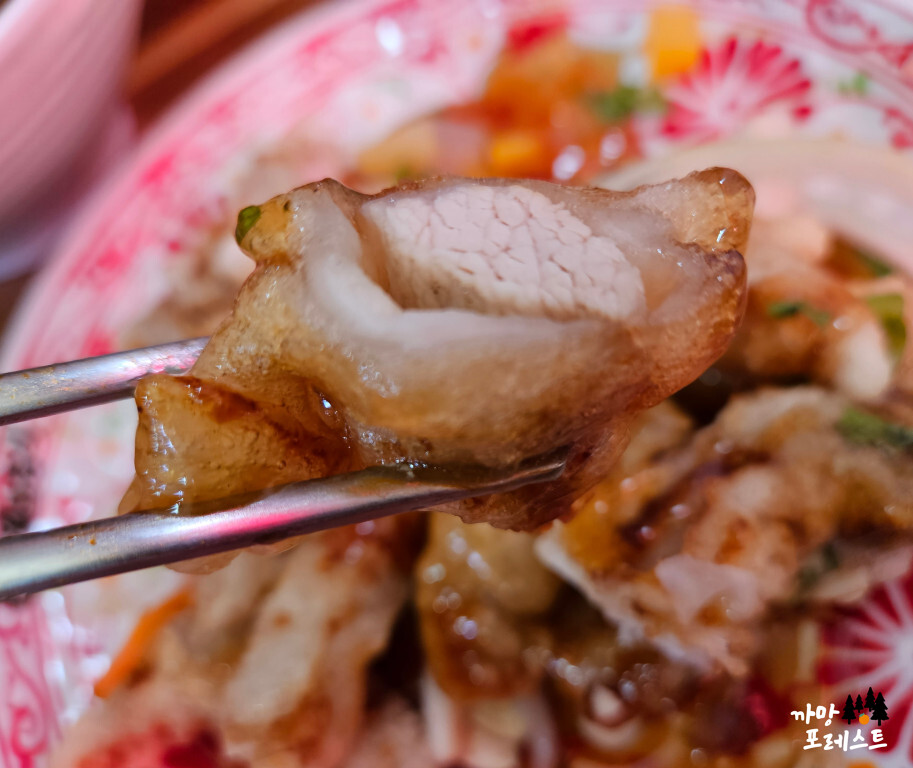 봉담 8월의 중식 탕수육 속