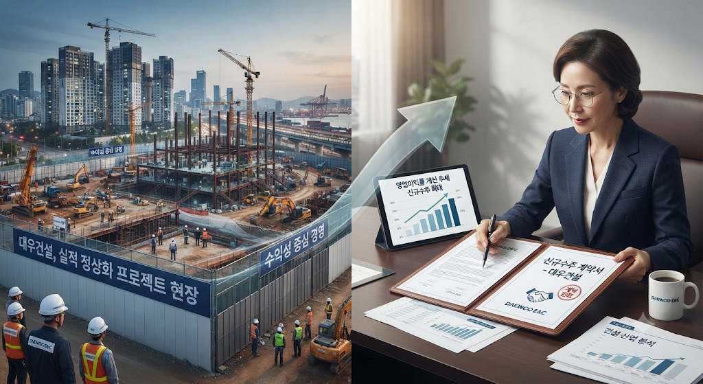 대우건설 실적 정상화와 신규수주 확대