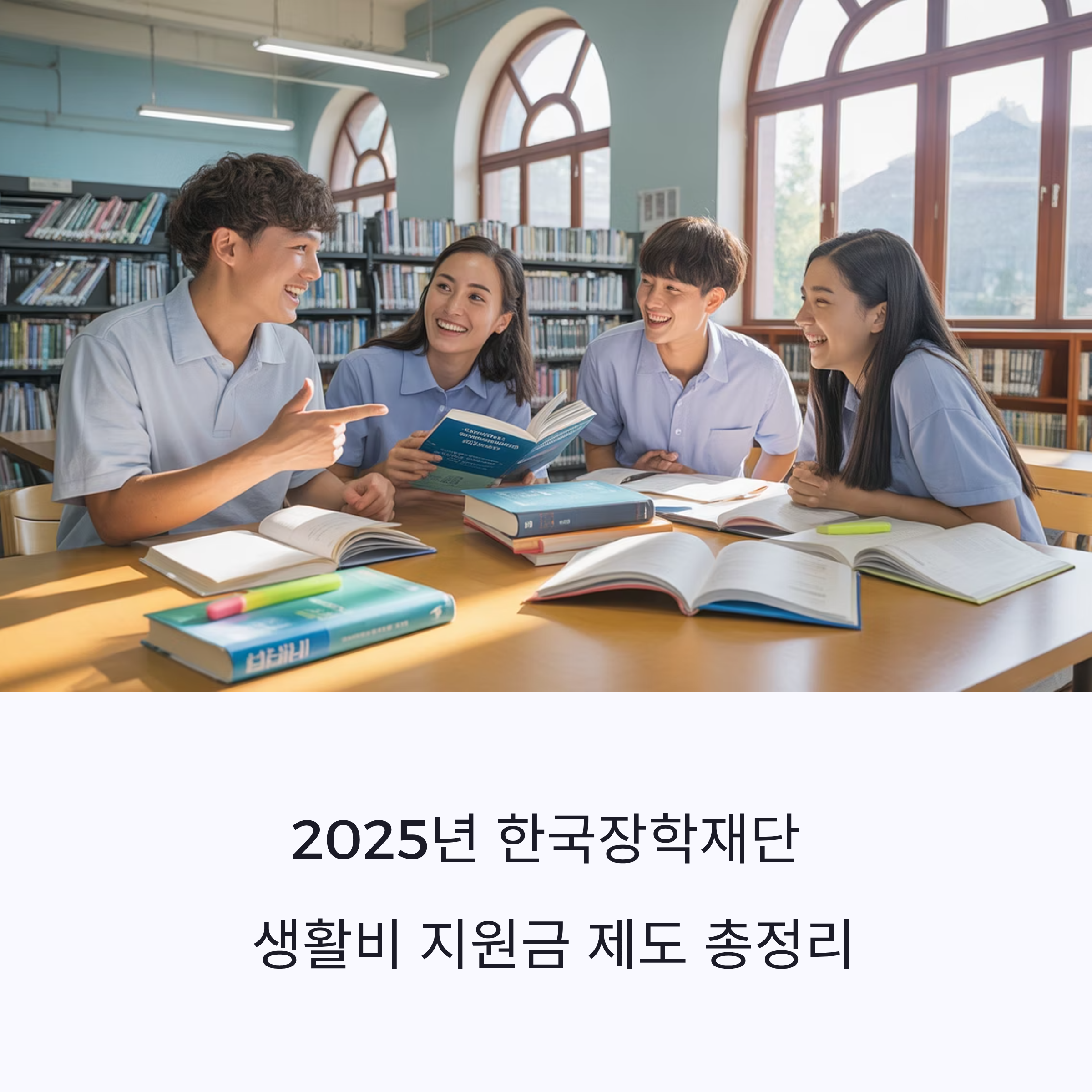 2025년 한국장학재단 생활비 지원 제도 총정리