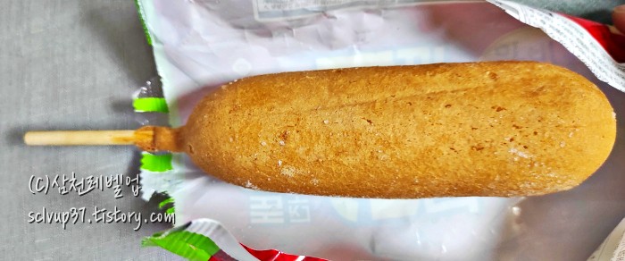 롯데 빅핫도그 개봉 후