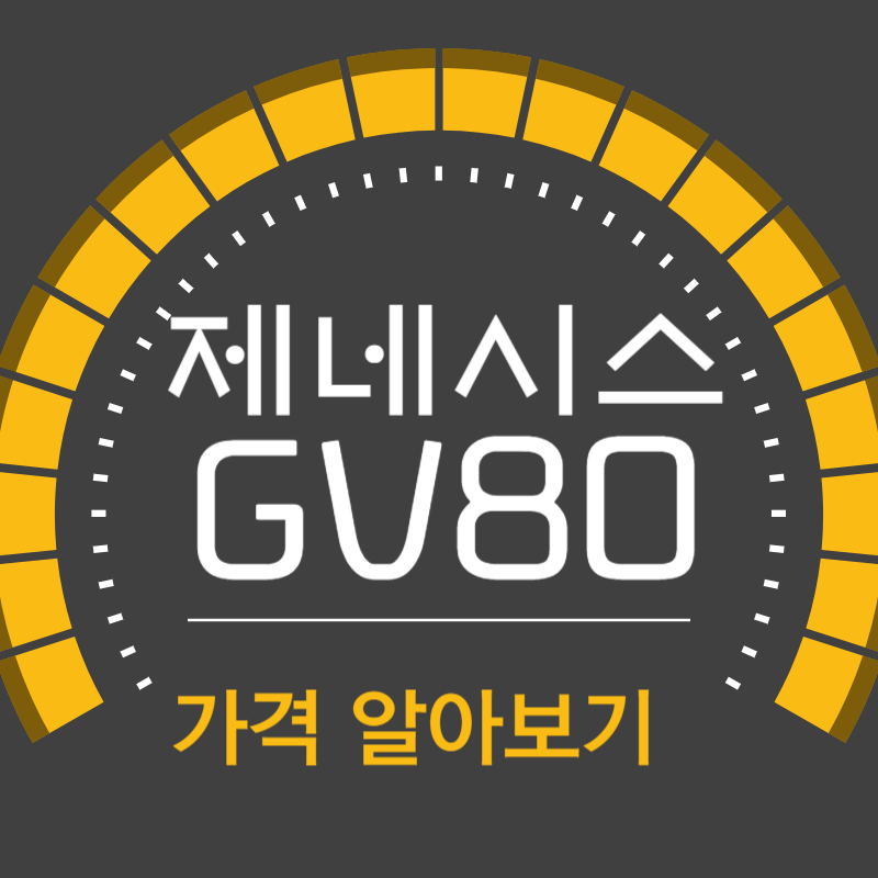 제네시스 GV80 가격