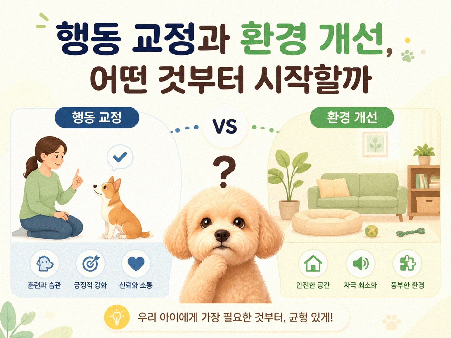 강아지 짖음 문제, 우리 집 반려견에 맞는 해결책 찾기