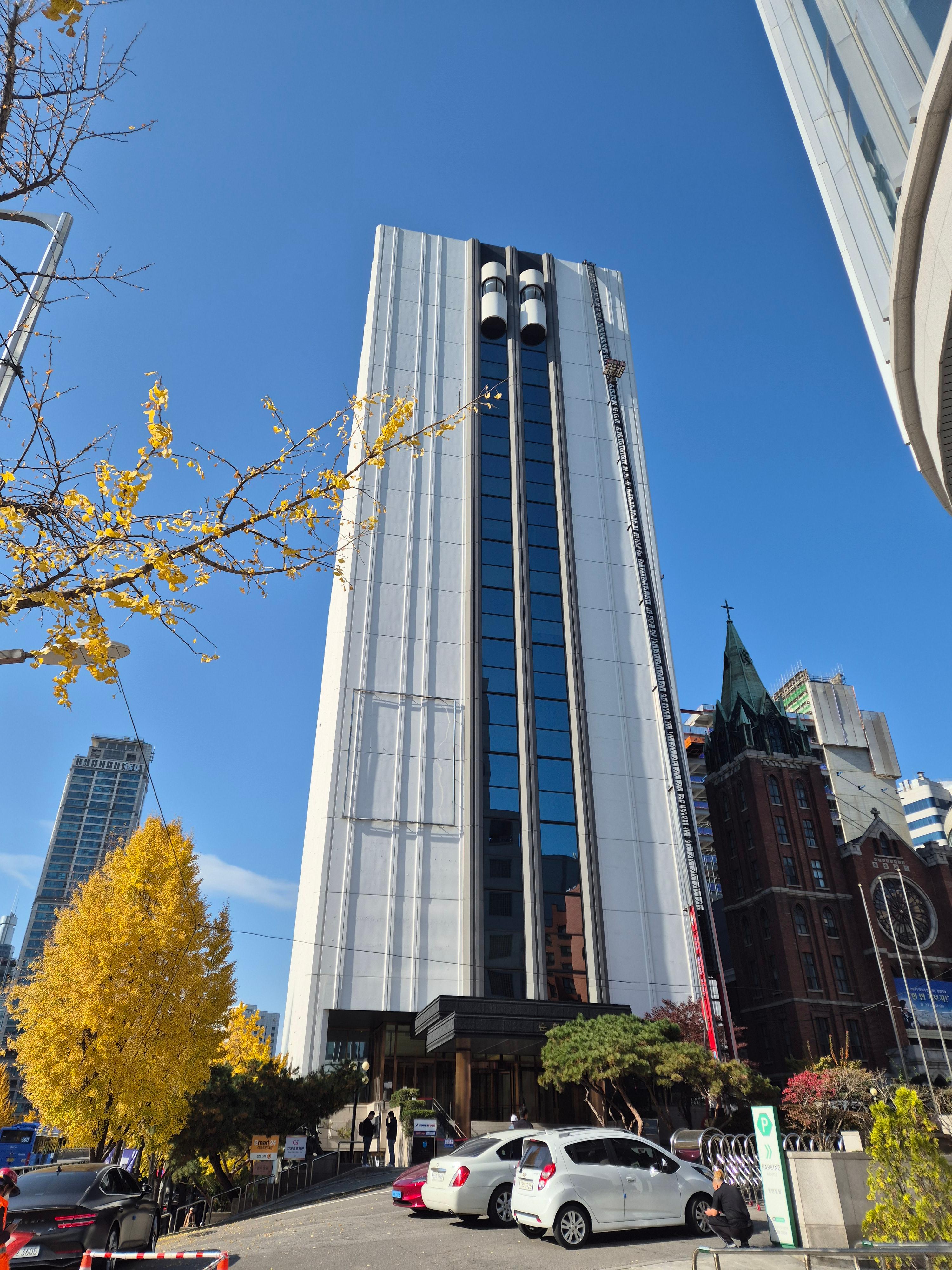 오픽 시청센터A 주차장