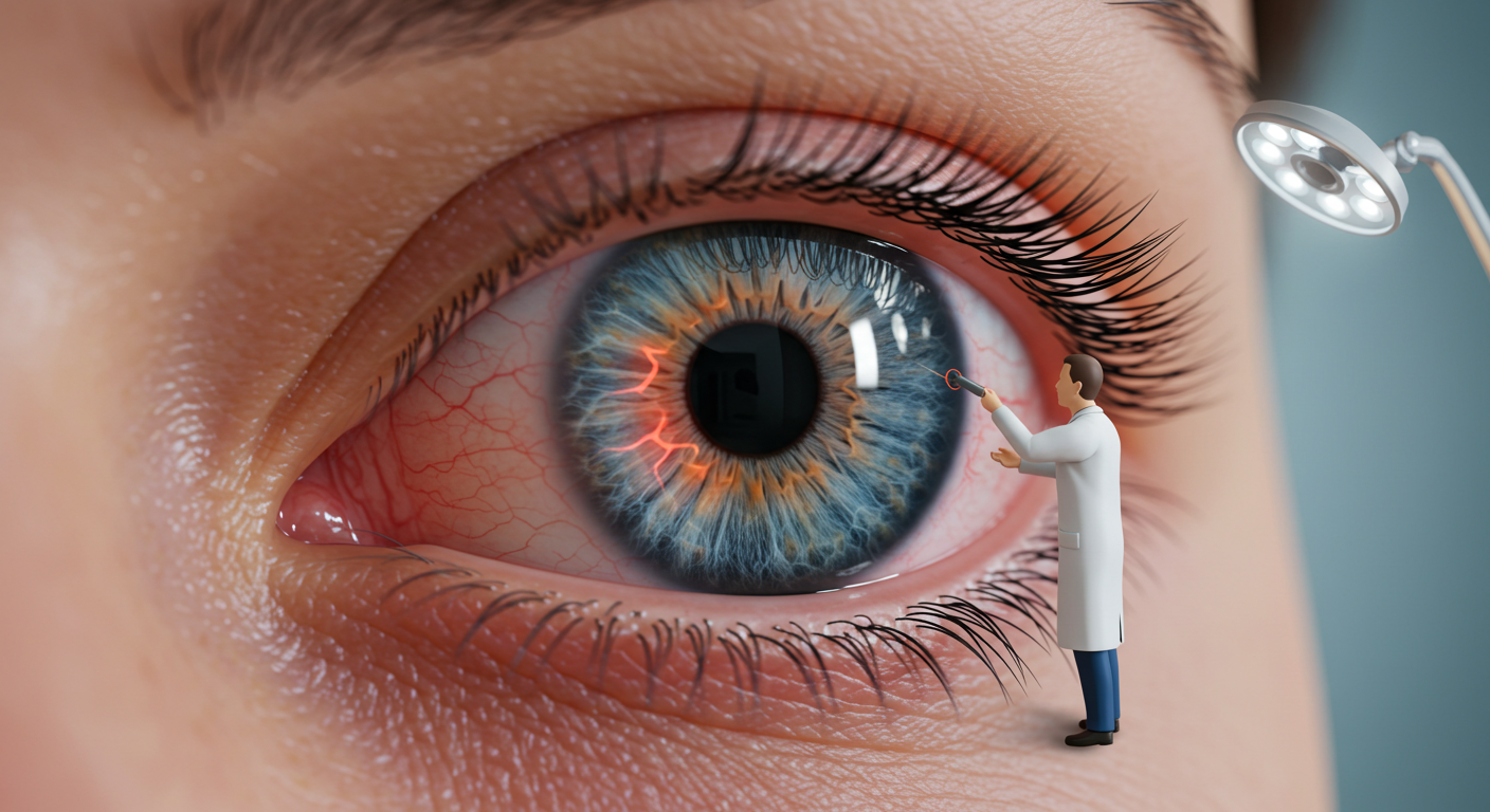 포도막염&amp;#44; 안구질환&amp;#44; 눈 충혈