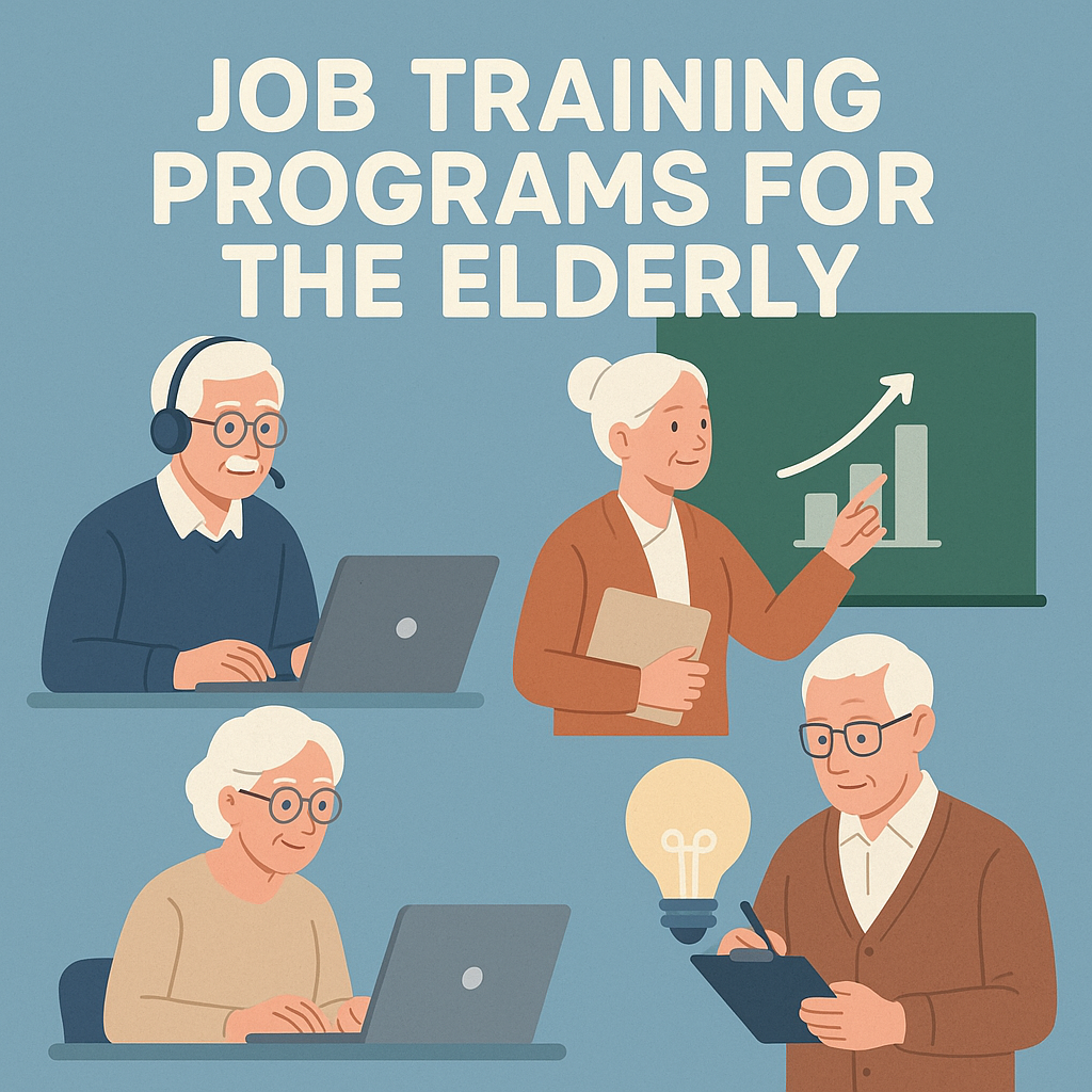 노인을 위한 직무교육 프로그램 관련 사진