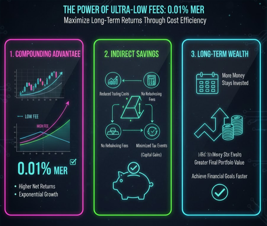 총보수 0.01%의 초저비용 구조